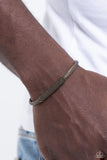 Paparazzi "Cable Minded" Brass Mens Urban Bracelet Paparazzi Jewelry