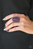 Paparazzi "Cactus Cabana" Purple Ring Paparazzi Jewelry