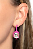 Paparazzi "Call Me TRENDY" Pink Post Earrings Paparazzi Jewelry