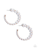 Paparazzi "Candidate Class" Gold Post Earrings Paparazzi Jewelry
