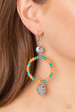 Paparazzi "Cayman Catch" Orange Earrings Paparazzi Jewelry