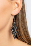 Paparazzi "Celestial Comet" Black Earrings Paparazzi Jewelry