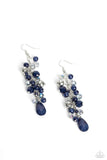 Paparazzi "Cheeky Cascade" Blue Earrings Paparazzi Jewelry