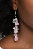 Paparazzi "Cheeky Cascade" Pink Earrings Paparazzi Jewelry