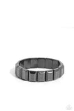 Paparazzi "Chunky Companion" Black Mens Bracelet Unisex Paparazzi Jewelry