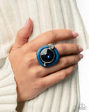 Paparazzi "Colorful Caliber" Blue Ring Paparazzi Jewelry