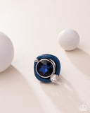 Paparazzi "Colorful Caliber" Blue Ring Paparazzi Jewelry