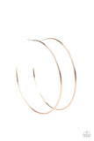 Paparazzi "Colossal Couture" Gold Post Earrings Paparazzi Jewelry
