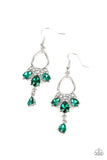 Paparazzi "Coming in Clutch" Green Earrings Paparazzi Jewelry