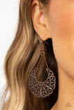 Paparazzi "Country Cornucopia" Copper Earrings Paparazzi Jewelry