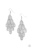 Paparazzi "Cross It Off My List" Silver Earrings Paparazzi Jewelry
