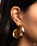 Paparazzi "Curly Cadence" Gold Post Earrings Paparazzi Jewelry