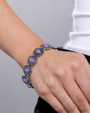 Paparazzi "Dainty Delight" Purple Bracelet Paparazzi Jewelry