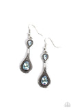 Paparazzi "Dazzling Droplets" Blue Earrings Paparazzi Jewelry