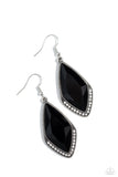 Paparazzi "Deco Dazzle" Black Earrings Paparazzi Jewelry