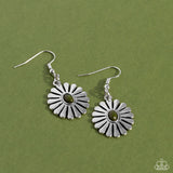 Paparazzi "Delectably Daisy" Green Earrings Paparazzi Jewelry