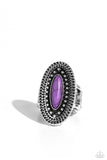 Paparazzi "Desert Declaration" Purple Ring Paparazzi Jewelry