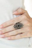 Paparazzi "Desert Dreamland" Black Ring Paparazzi Jewelry