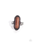 Paparazzi "Desert Island" Brown Ring Paparazzi Jewelry