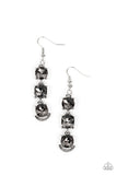 Paparazzi "Determined to Dazzle" Silver Earrings Paparazzi Jewelry