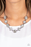 Paparazzi "Diamond of the Season" Black Necklace & Earring Set Paparazzi Jewelry