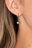 Paparazzi "Diamond of the Season" Black Necklace & Earring Set Paparazzi Jewelry