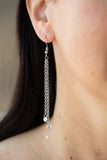 Paparazzi "Divine Droplets" White Earrings Paparazzi Jewelry
