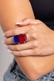 Paparazzi "Dramatic Duo" Multi Ring Paparazzi Jewelry
