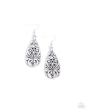 Paparazzi "Eastern Elements" Silver Earrings Paparazzi Jewelry