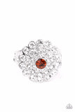 Paparazzi "Effervescent Crescendo" Brown Ring Paparazzi Jewelry