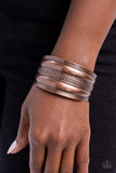 Paparazzi "Egyptian Essence" Copper Bracelet Paparazzi Jewelry