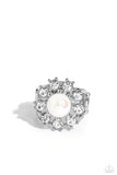 Paparazzi "Elite Enchantment" White Ring Paparazzi Jewelry