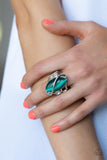 Paparazzi "Enlightened Elegance" Green Ring Paparazzi Jewelry