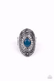 Paparazzi "Entrancing Enchantment" Blue Ring Paparazzi Jewelry