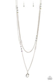 Paparazzi "Ethereal Expectations" Multi Lanyard Necklace & Earring Set Paparazzi Jewelry