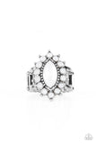 Paparazzi "Everlasting Eden" White Ring Paparazzi Jewelry