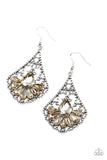 Paparazzi "Exemplary Elegance" Brown Earrings Paparazzi Jewelry