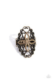 Paparazzi "Fabulous Filigree" Brass Ring Paparazzi Jewelry