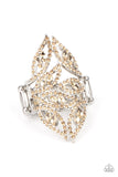 Paparazzi "Fiery Foliage" Brown Ring Paparazzi Jewelry