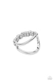 Paparazzi "Fill The Gap" Silver Ring Paparazzi Jewelry
