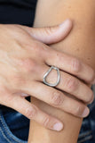 Paparazzi "Fill The Gap" Silver Ring Paparazzi Jewelry