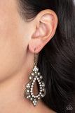 Paparazzi "Fit For A Diva" Brass Earrings Paparazzi Jewelry