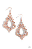 Paparazzi "Fit For A Diva" Copper Earrings Paparazzi Jewelry