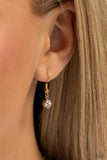 Paparazzi "Fitted Fantasy" Gold Necklace & Earring Set Paparazzi Jewelry