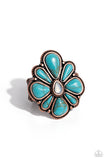 Paparazzi "Floral Folklore" Copper Ring Paparazzi Jewelry