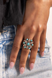 Paparazzi "Flower Of Life" Copper Ring Paparazzi Jewelry