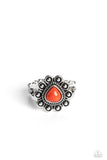 Paparazzi "Fruity Frou Frou" Orange Ring Paparazzi Jewelry