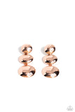 Paparazzi "Futuristic Fantasy" Rose Gold Post Earrings Paparazzi Jewelry