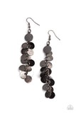 Paparazzi "Game CHIME" Black Earrings Paparazzi Jewelry
