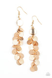 Paparazzi "Game CHIME" Gold Earrings Paparazzi Jewelry